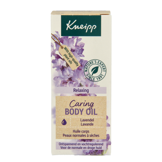Kneipp Relaxing caring body oil lavendel mini 20 Milliliter