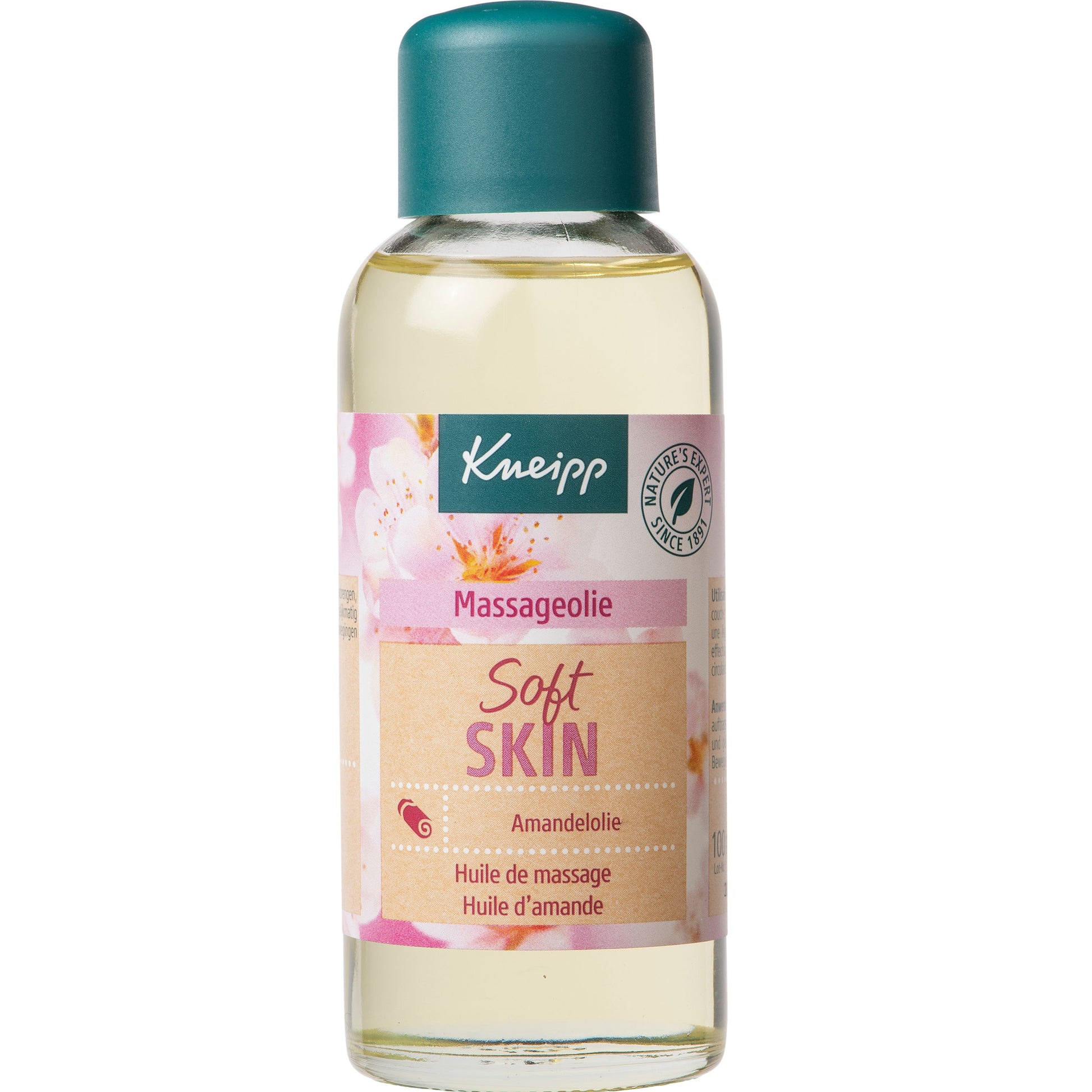 Kneipp Soft skin massageolie amandelolie 100 Milliliter