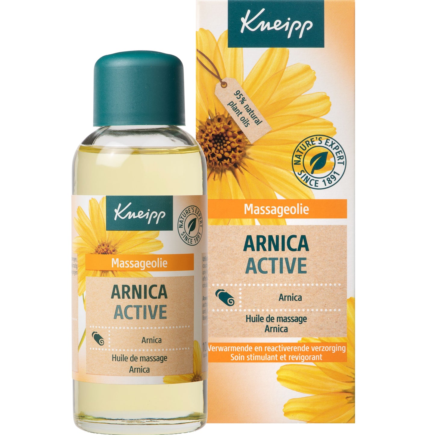 Kneipp Arnica active massageolie 100 Milliliter