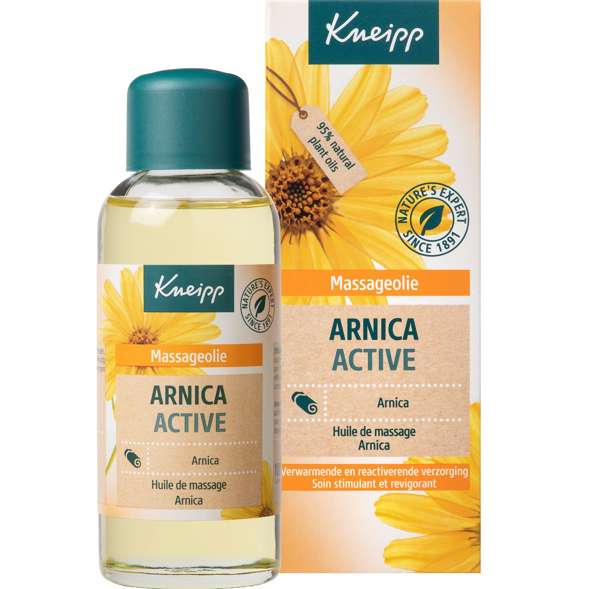 Kneipp Arnica active massageolie 100 Milliliter