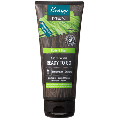 Kneipp Men body & hair 2-in-1 douche ready to go 200 Milliliter
