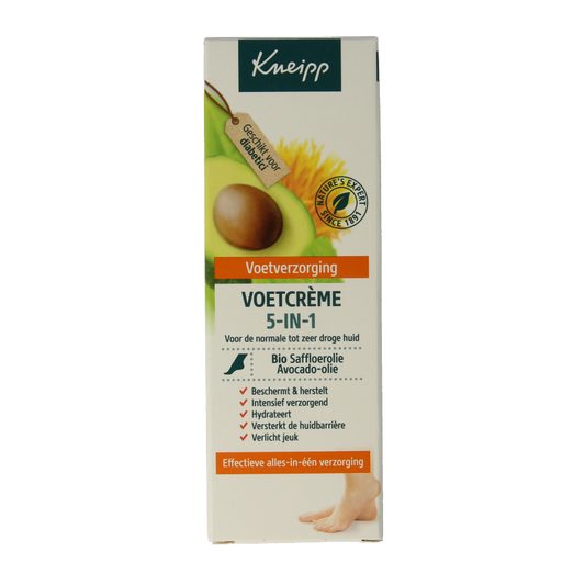 Kneipp Foot care voetcreme 5-in-1 75 Milliliter