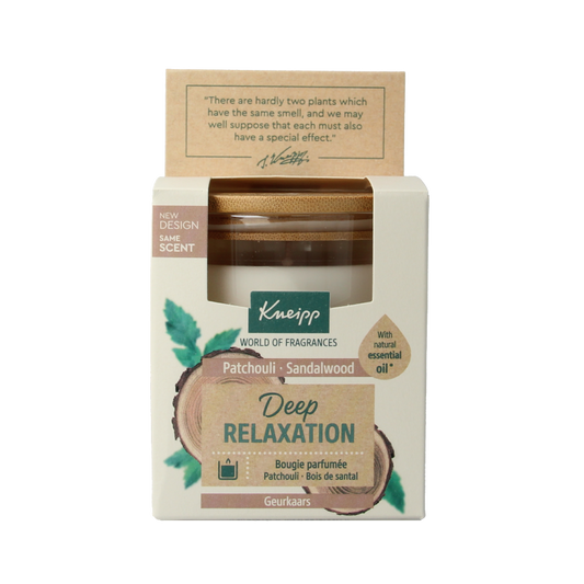 Kneipp Geurkaars sandelwood patchouli  145 Gram