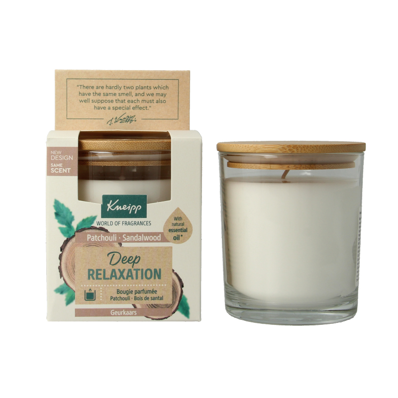 Kneipp Geurkaars sandelwood patchouli  145 Gram