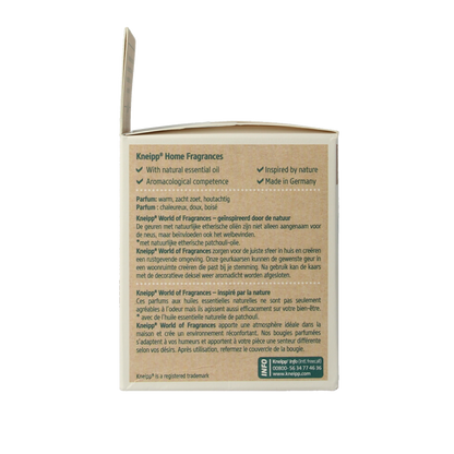Kneipp Geurkaars sandelwood patchouli  145 Gram