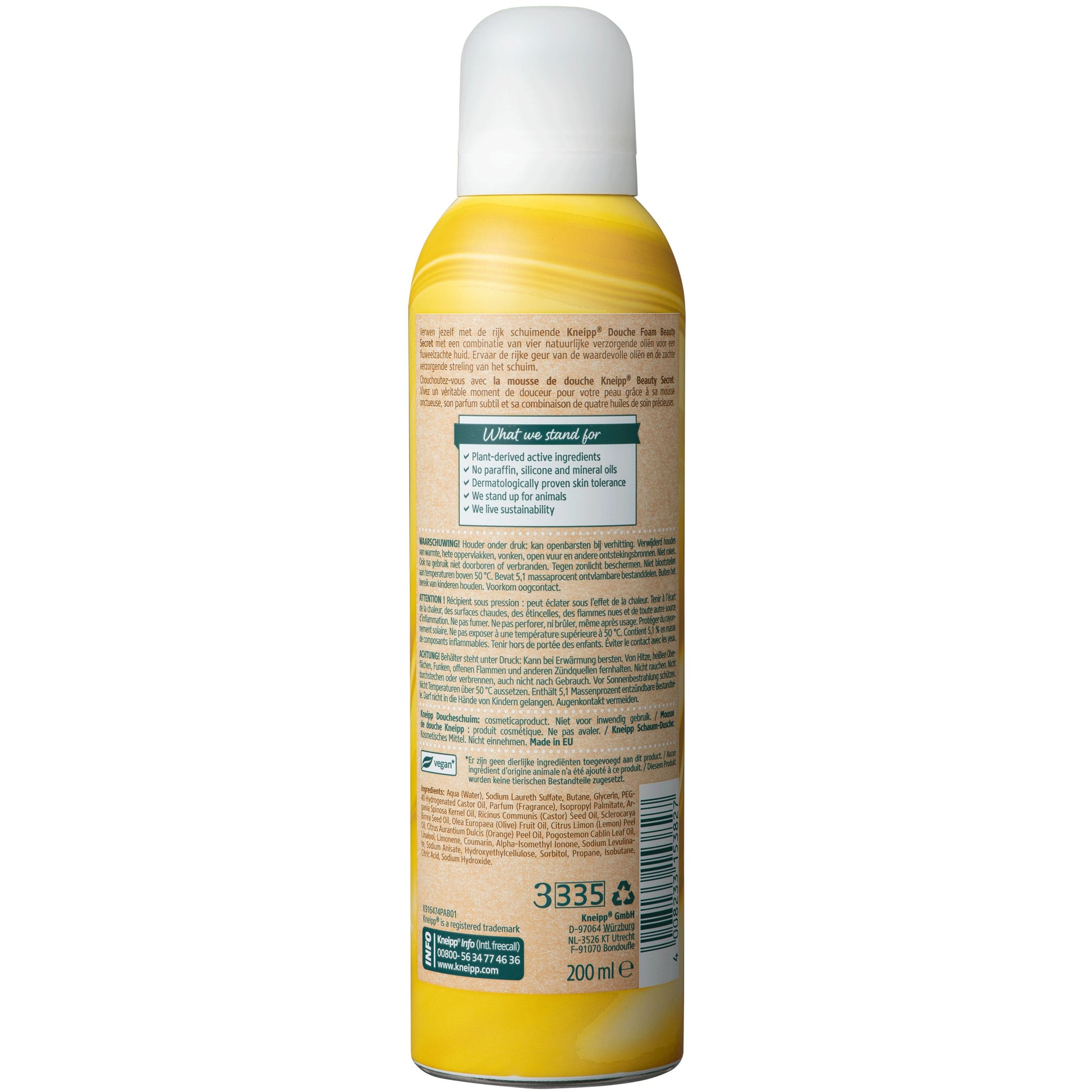 Kneipp Beauty secret douchefoam 200 Milliliter
