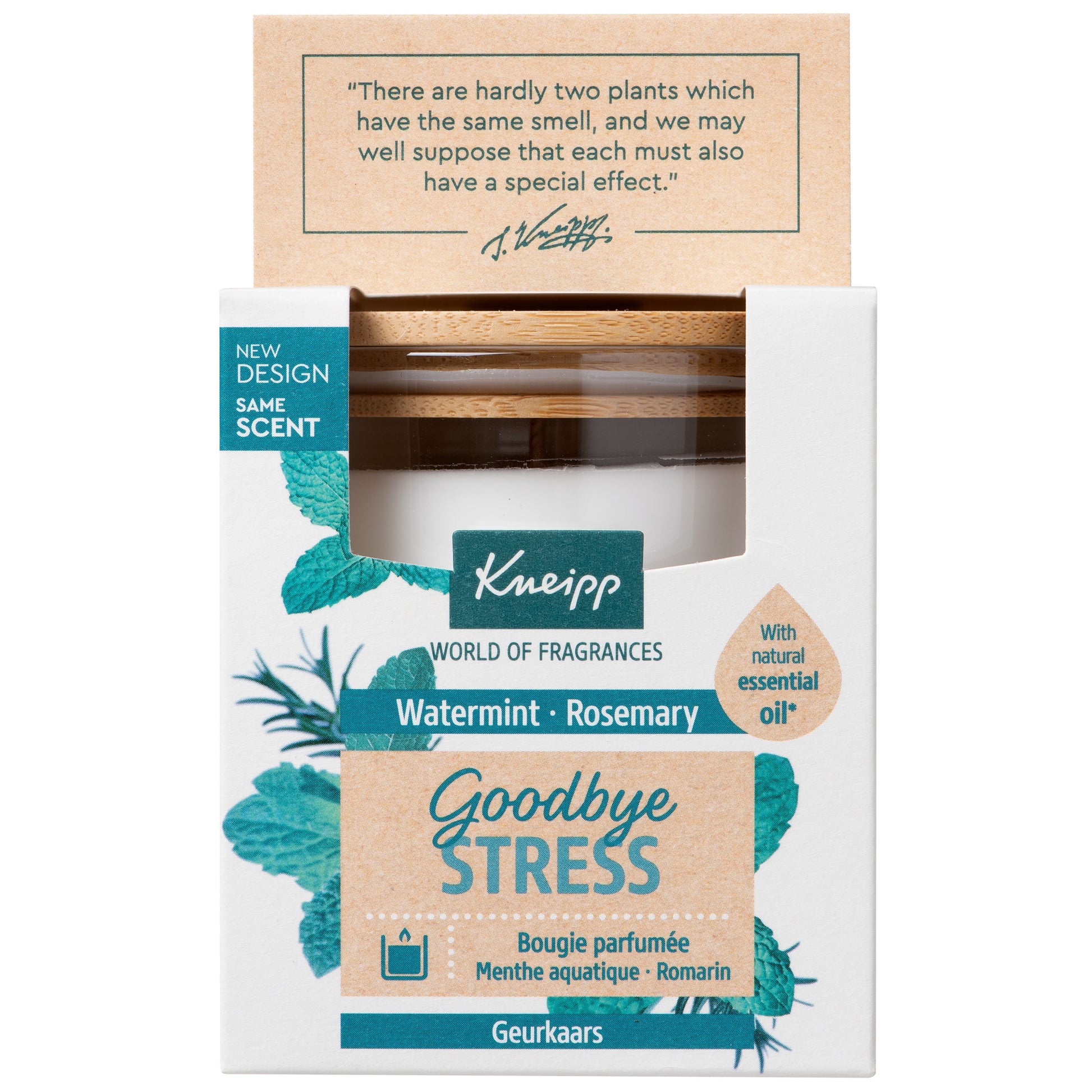 Kneipp Goodbye stress geurkaars  145 Gram