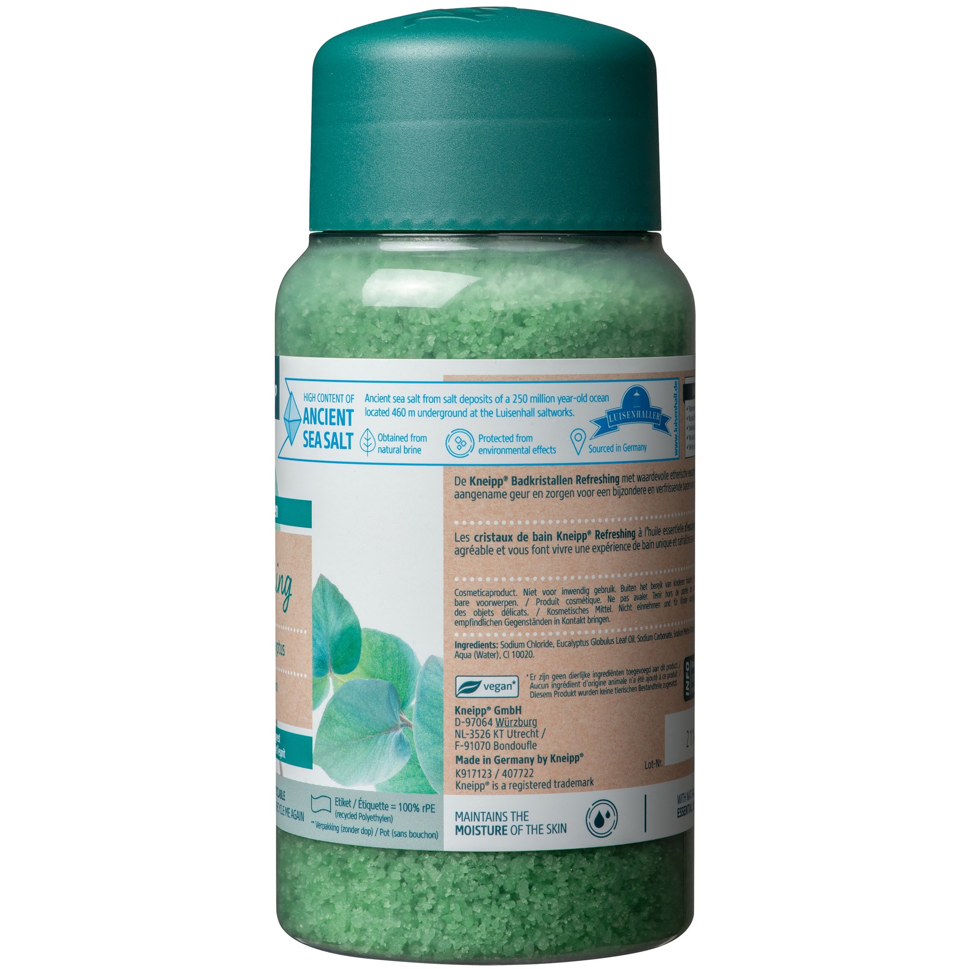 Kneipp Badkristal refreshing eucalyptus 600 Gram