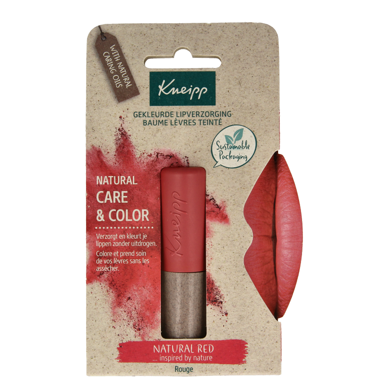 Kneipp Lipcare natural red 3.5 Gram