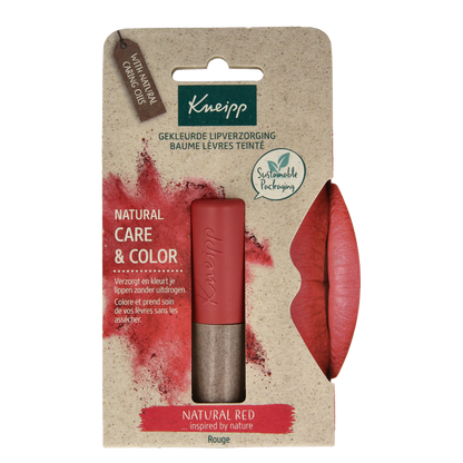 Kneipp Lipcare natural red 3.5 Gram
