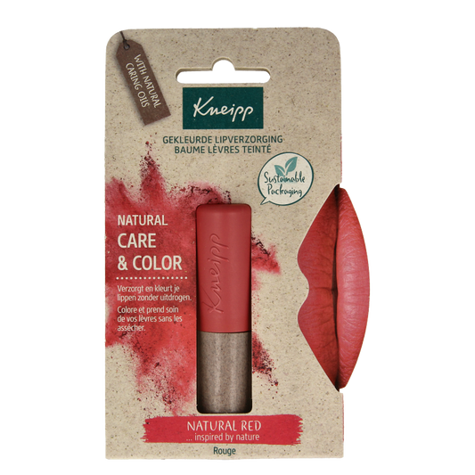 Kneipp Lipcare natural red 3.5 Gram
