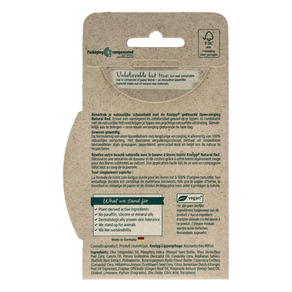 Kneipp Lipcare natural red 3.5 Gram