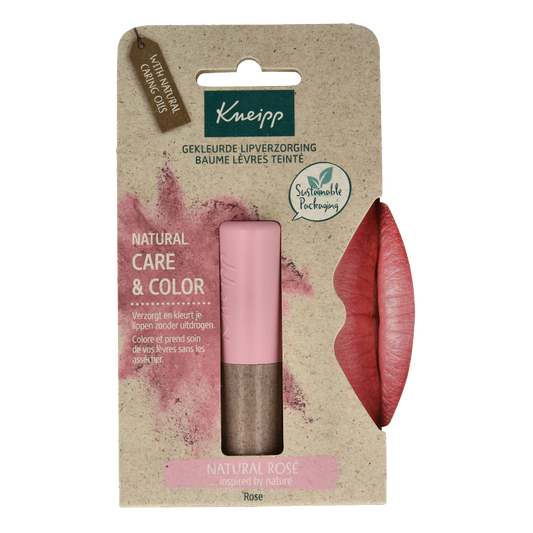 Kneipp Lipcare natural rose 3.5 Gram