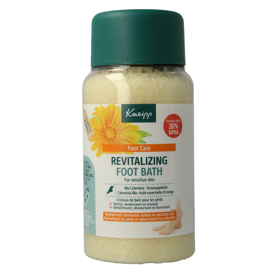 Kneipp Foot care voetbadkristal vitalizing calendula sina 600 Gram