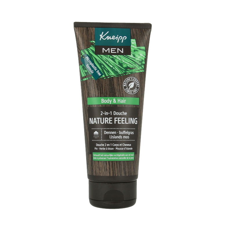 Kneipp Men body & hair 2-in-1 douche nature feeling 200 Milliliter