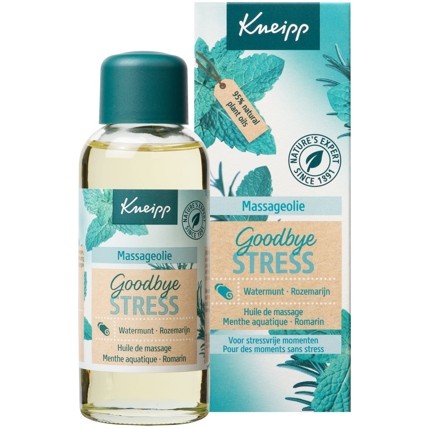 Kneipp Goodbye stress massageolie 100 Milliliter