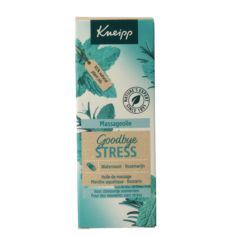 Kneipp Goodbye stress massageolie 100 Milliliter