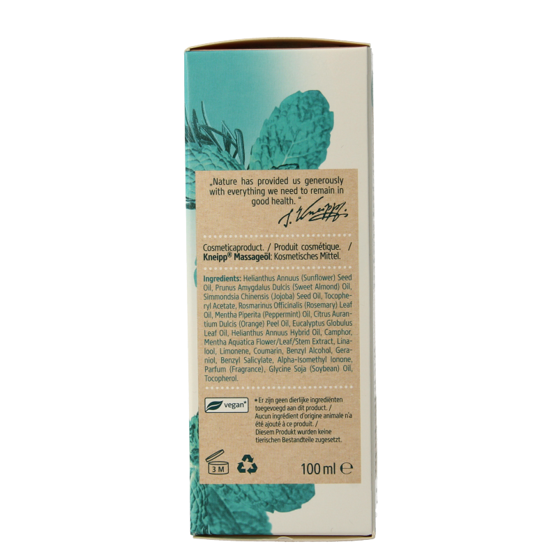 Kneipp Goodbye stress massageolie 100 Milliliter