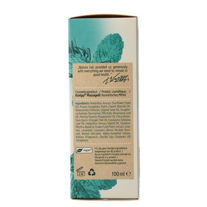 Kneipp Goodbye stress massageolie 100 Milliliter
