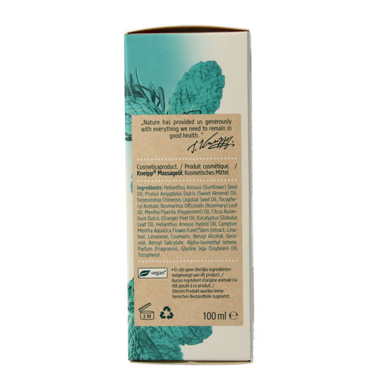 Kneipp Goodbye stress massageolie 100 Milliliter