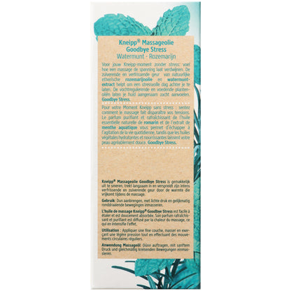 Kneipp Goodbye stress massageolie 100 Milliliter