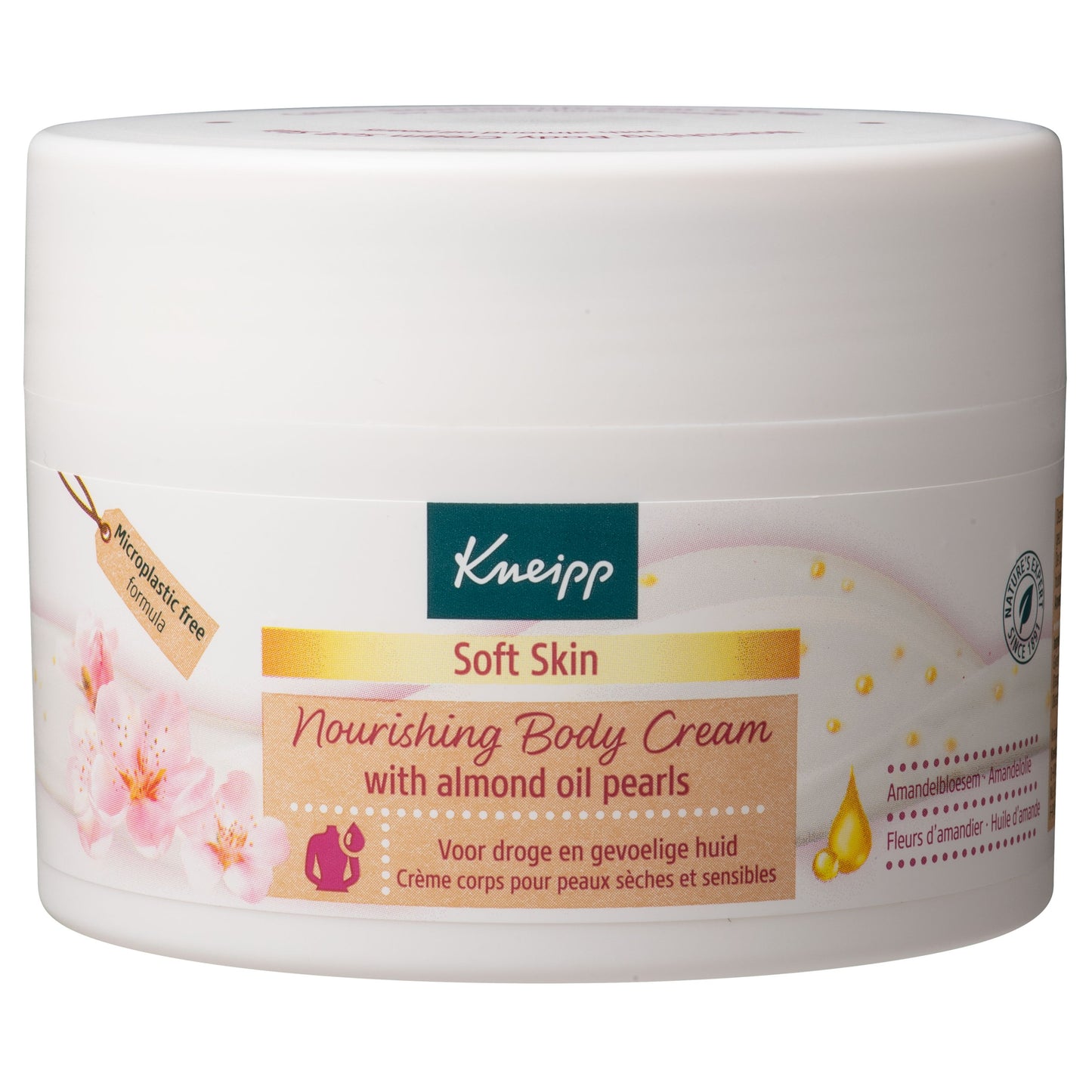 Kneipp Soft skin nourishing body cream almond oil 200 Milliliter