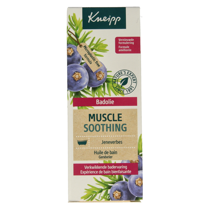 Kneipp Muscle soothing badolie jeneverbes 100 Milliliter