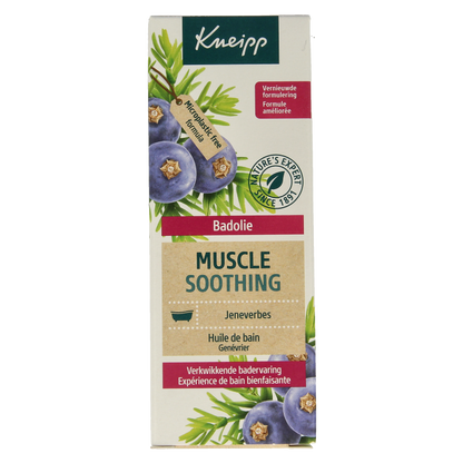 Kneipp Muscle soothing badolie jeneverbes 100 Milliliter