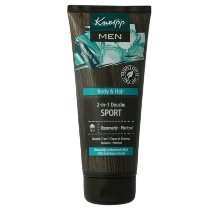 Kneipp Men body & hair 2-in-1 douche sport 200 Milliliter