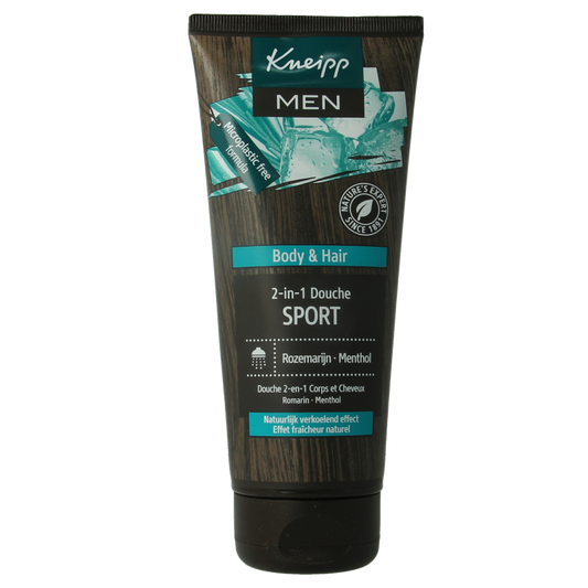 Kneipp Men body & hair 2-in-1 douche sport 200 Milliliter