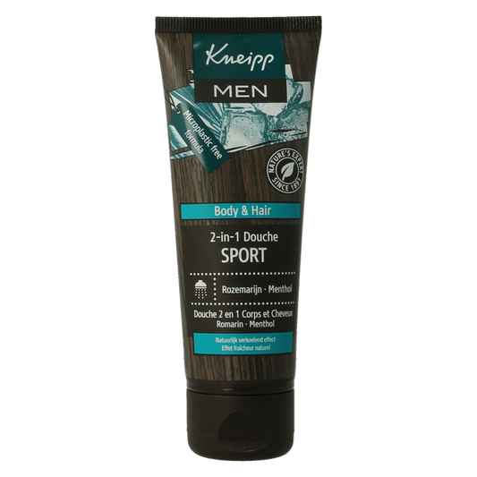 Kneipp Douche men 2 in 1 sport mini 75 Milliliter