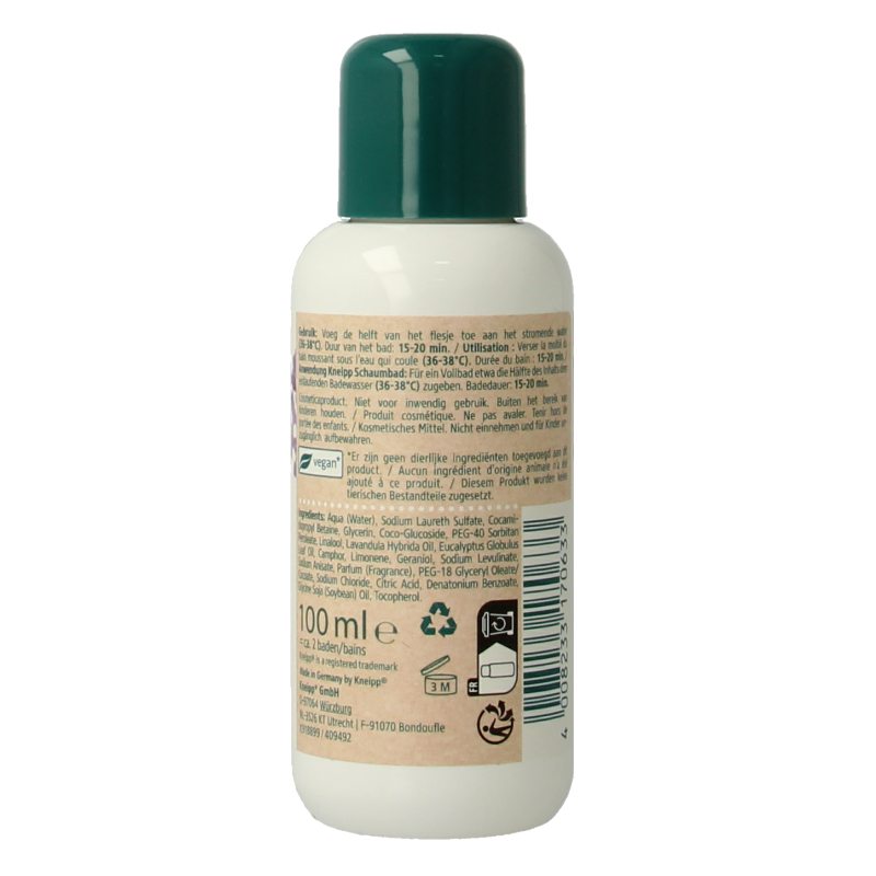 Kneipp Relaxing badschuim mini 100 Milliliter