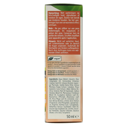 Kneipp Arnica warming roll on 50 Milliliter