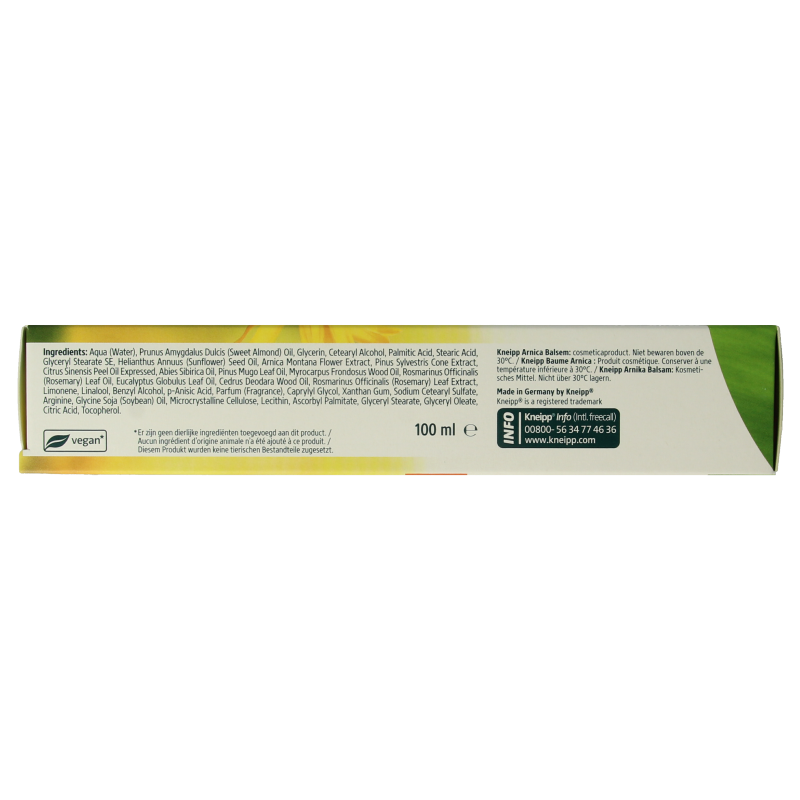 Kneipp Arnica all purpose zalf 100 Milliliter