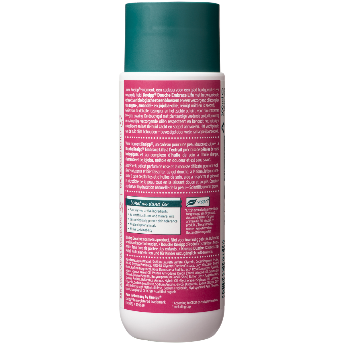 Kneipp Douchegel Embrace Life 200.00 Milliliter