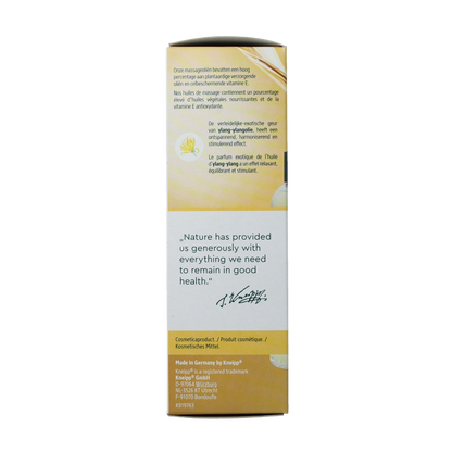 Kneipp Massageolie ylang ylang 100 Milliliter