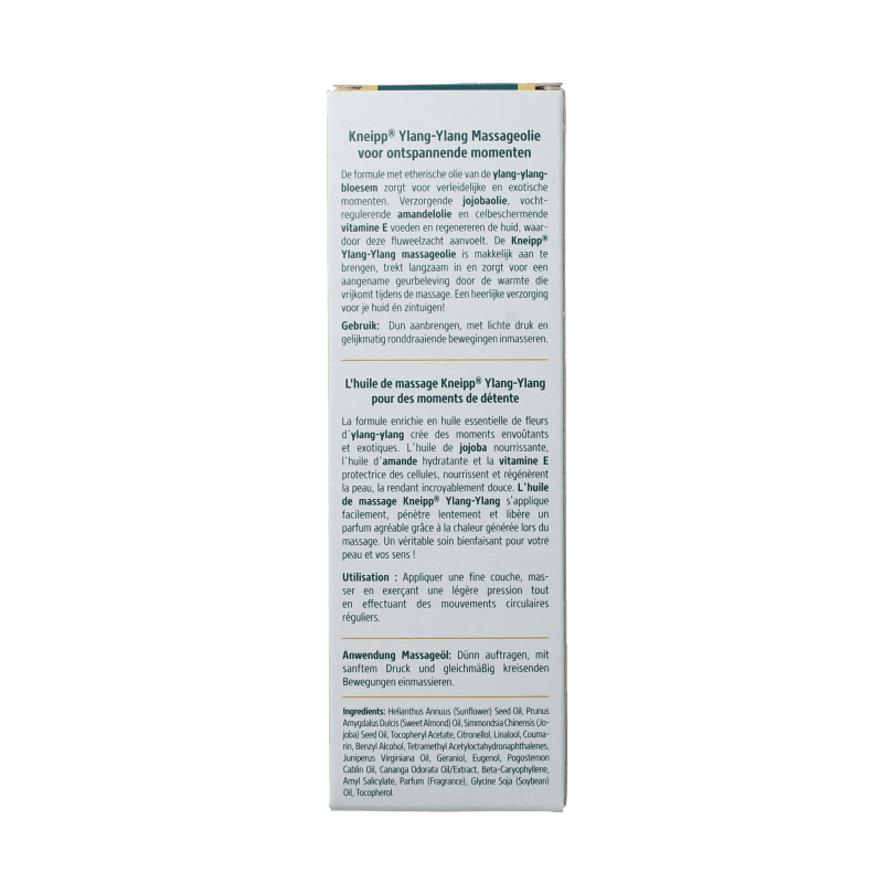 Kneipp Massageolie ylang ylang 100 Milliliter