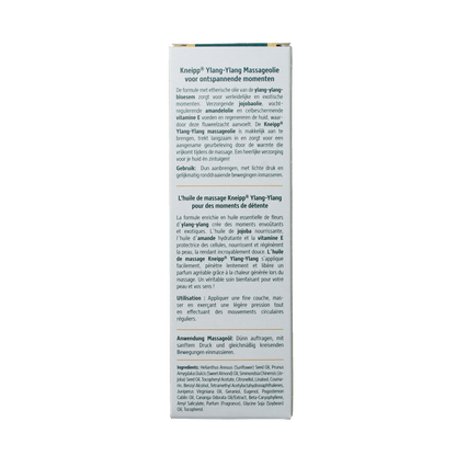 Kneipp Massageolie ylang ylang 100 Milliliter