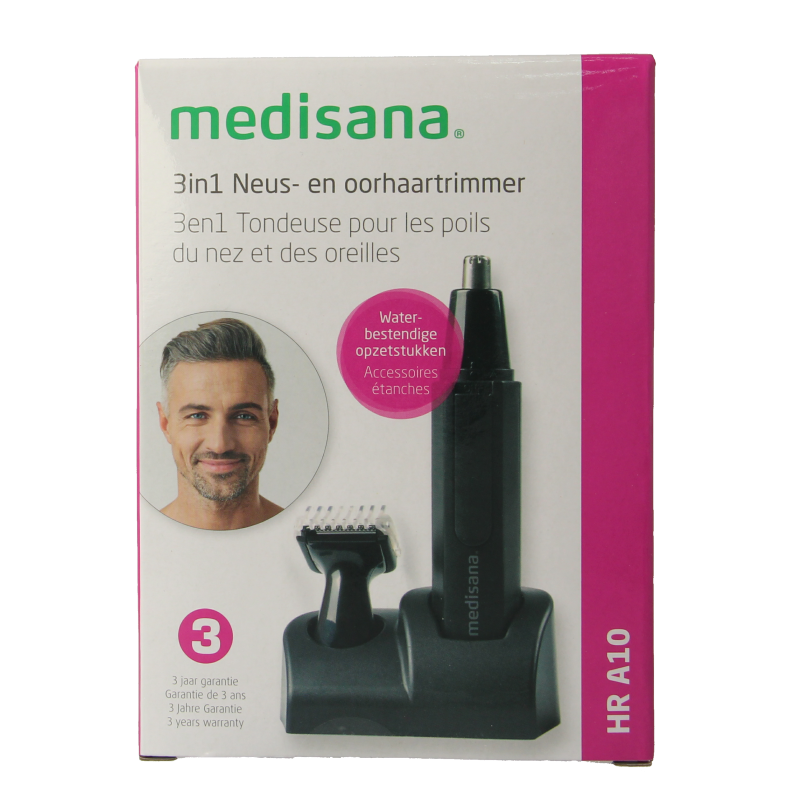 Medisana Neus en oorhaar trimmer 3 in 1 HR A10 1 Stuks