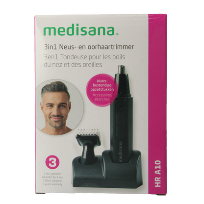 Medisana Neus en oorhaar trimmer 3 in 1 HR A10 1 Stuks