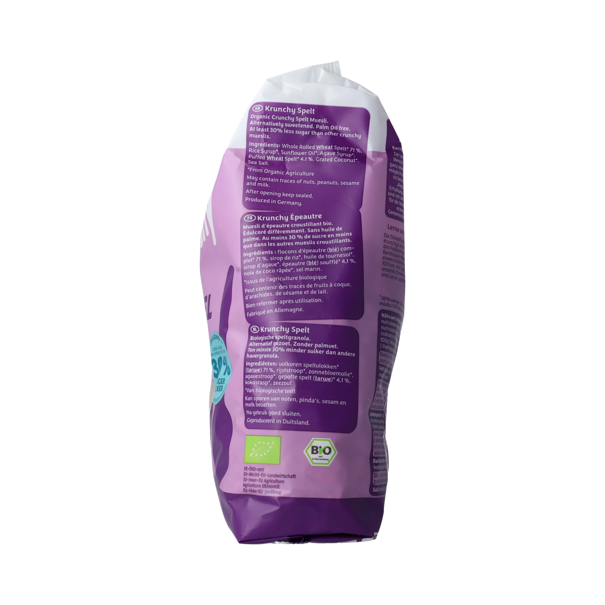 Barnhouse Krunchy spelt bio 600.00 Gram