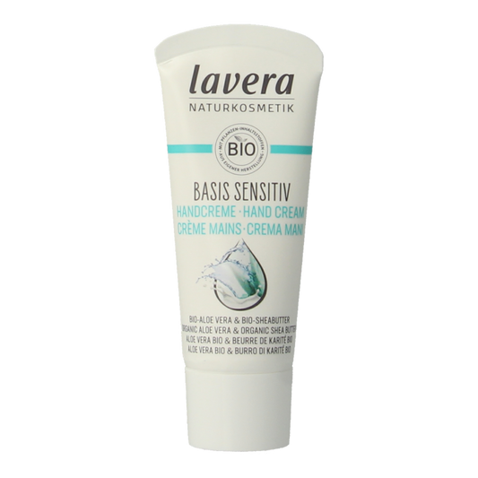 Lavera Basis sensitiv handcreme mini bio 20 Milliliter