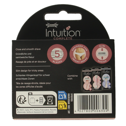 Wilkinson Intuition complete mesjes 3 Stuks