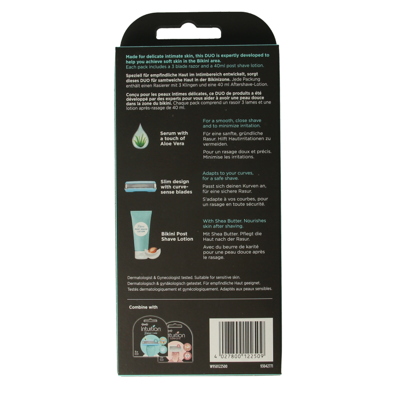 Wilkinson Intuition bikini care scheerapparaat 1 Stuks