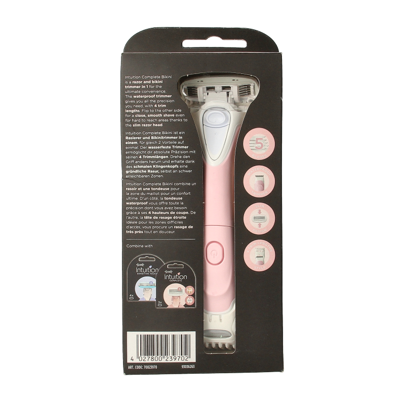 Wilkinson Intuition complete bikini scheersysteem & trimmer 1 Stuks