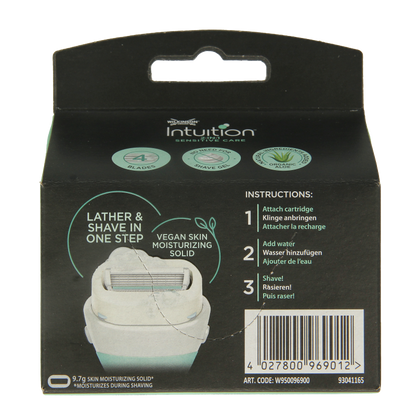 Wilkinson Intuition sensitive care navulmesjes 4 Stuks