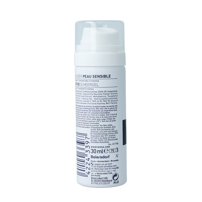 Nivea Men sensitive scheergel mini 30 Milliliter