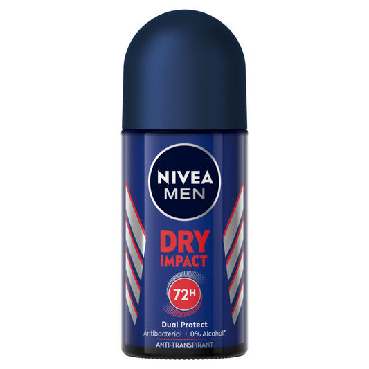 Nivea Men deodorant dry impact roller 50.00 Milliliter