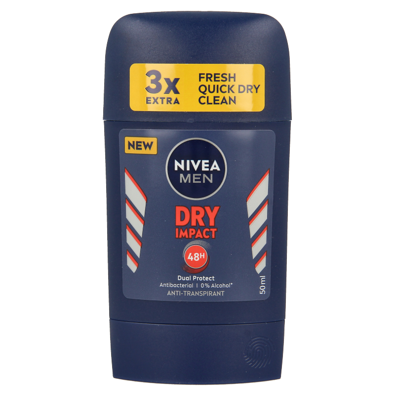 Nivea Men deodorant dry stick impact 50 Milliliter