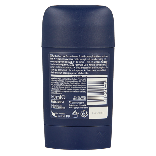 Nivea Men deodorant dry stick impact 50 Milliliter